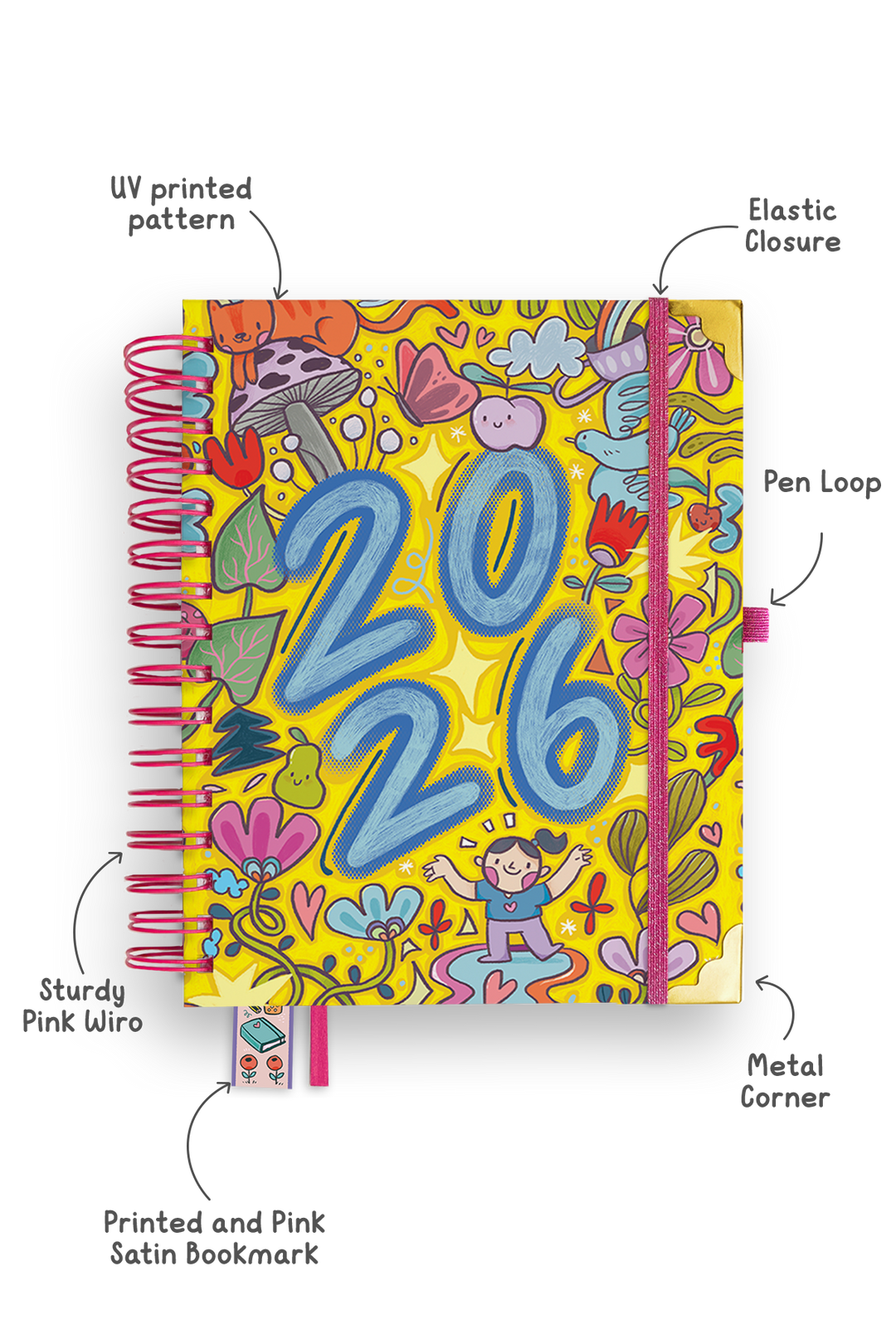 The Ultimate 2026 Wiro Planner + Pocket Planner + Sticker Book