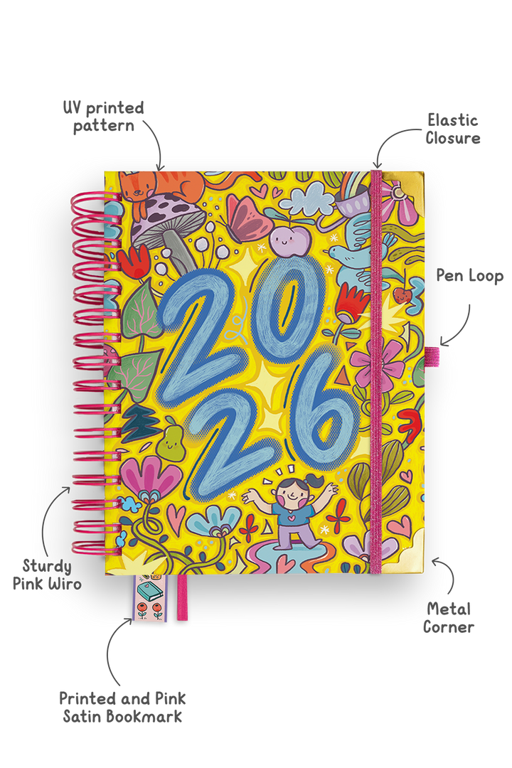 The Ultimate 2026 Wiro Planner + Pocket Planner + Sticker Book