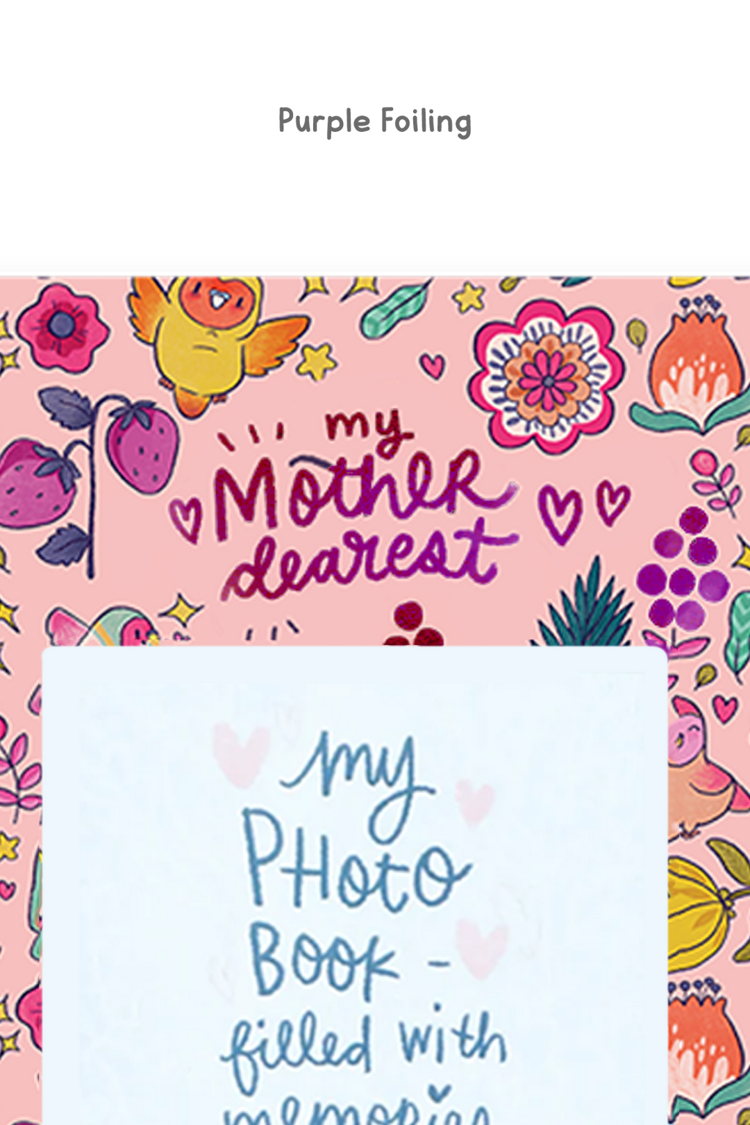 My Mother Dearest Mini Photo Album
