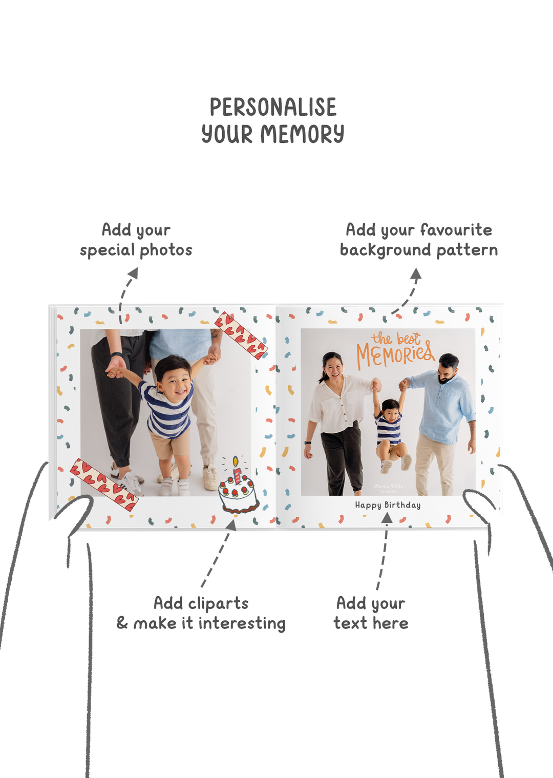 Memories of Love Custom Photobook