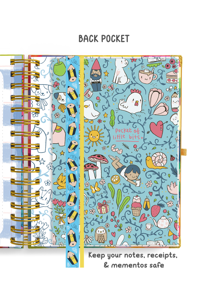 The Ultimate Joy Undated Wiro Planner + Pocket Planner + Sticker Book + Box