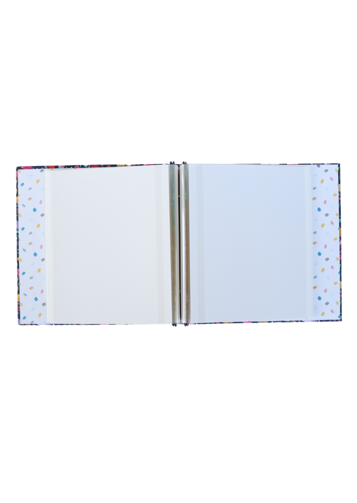 Purple Floral Mini Photo Album