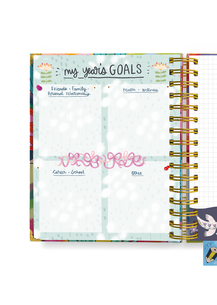 The Ultimate Joy Undated Wiro Planner + Pocket Planner + Sticker Book + Box