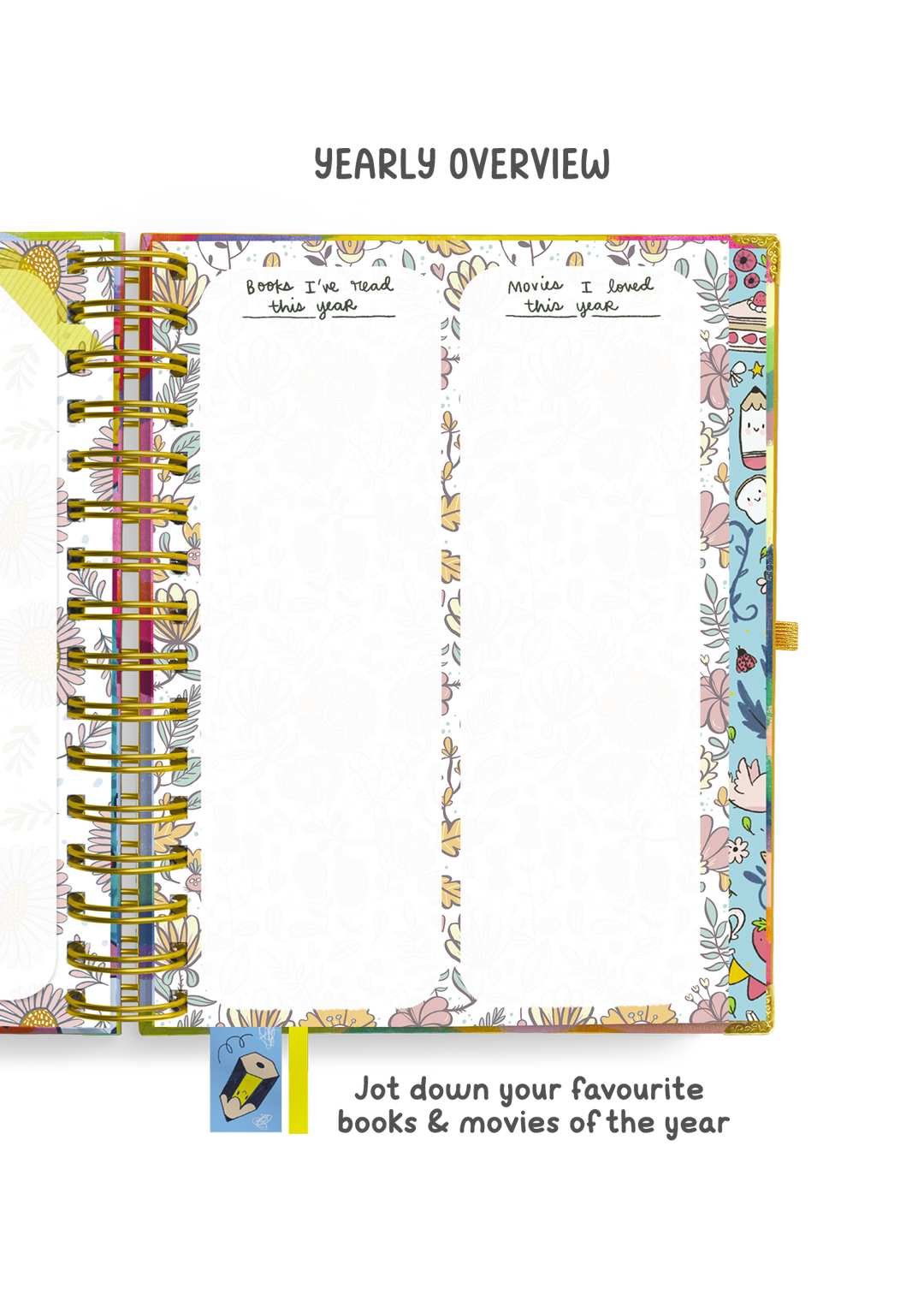 The Ultimate Joy Undated Wiro Planner + Pocket Planner + Sticker Book + Box