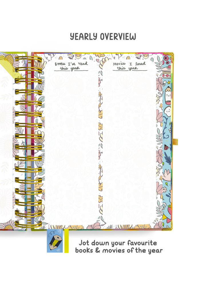 The Ultimate Joy Undated Wiro Planner + Pocket Planner + Sticker Book + Box