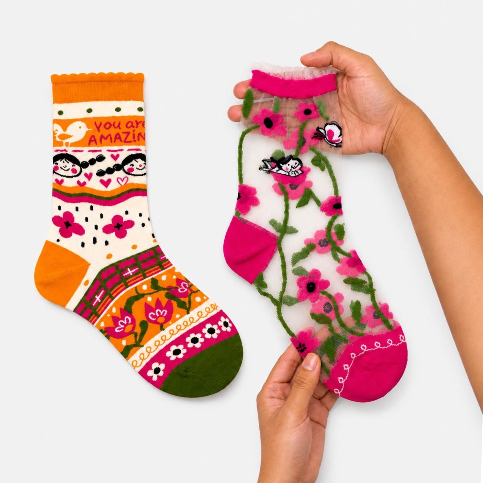 The Canvas! ft. Alicia Souza Women's Crew Socks