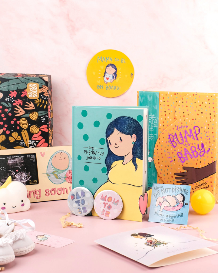Pregnancy Journal Bump Box - Combo