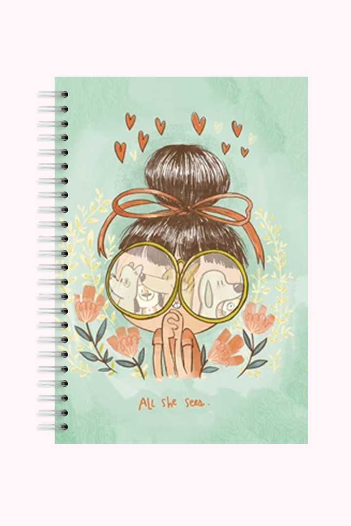 All She Sees Notebook
