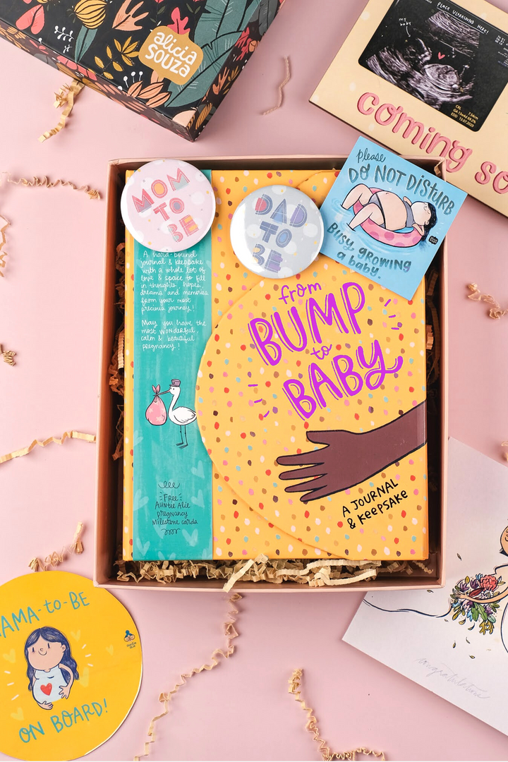 Pregnancy Journal Bump Box - Combo