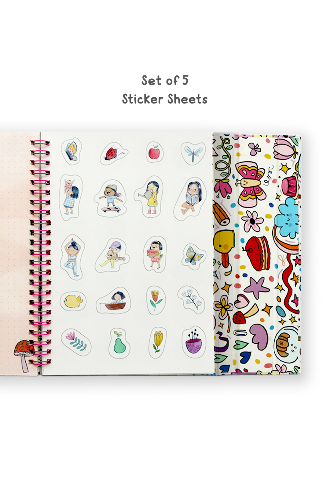 2026 Calendoodler 2-in-1 Desk Calendar + Notebook