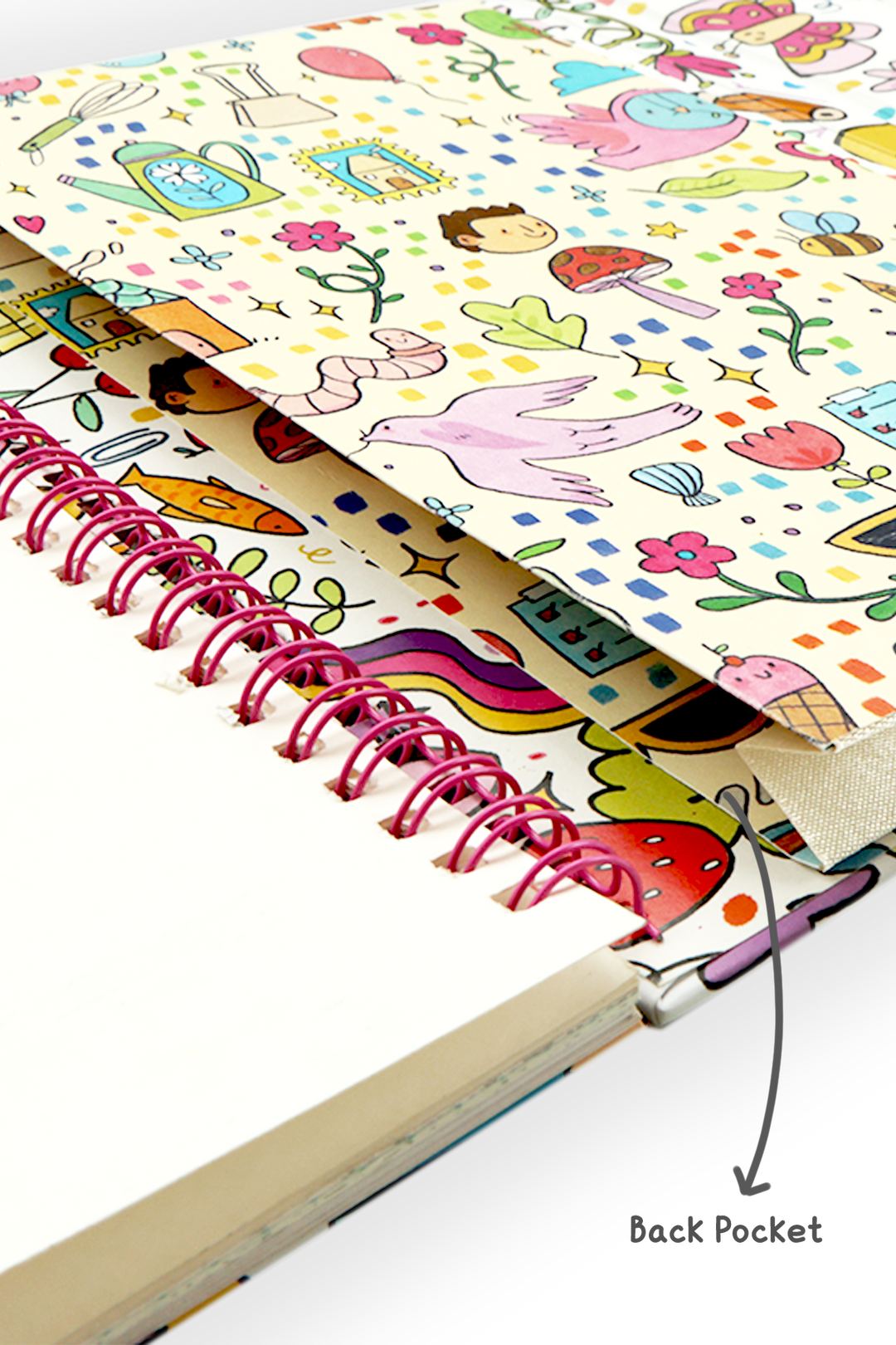 2026 Calendoodler 2-in-1 Desk Calendar + Notebook
