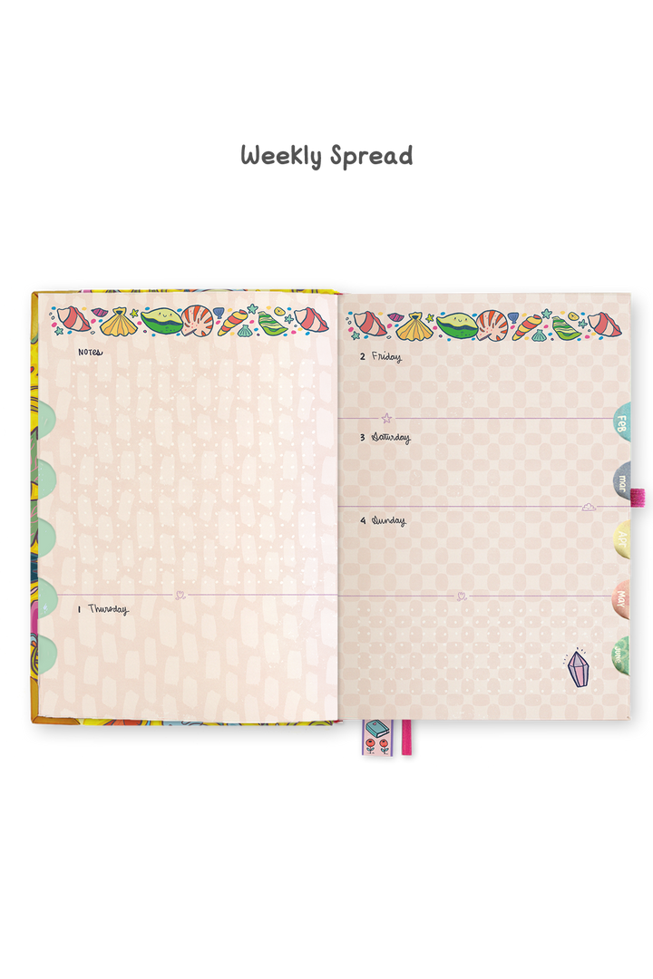 The Ultimate 2026 Hardbound Planner + Pocket Planner + Sticker Book