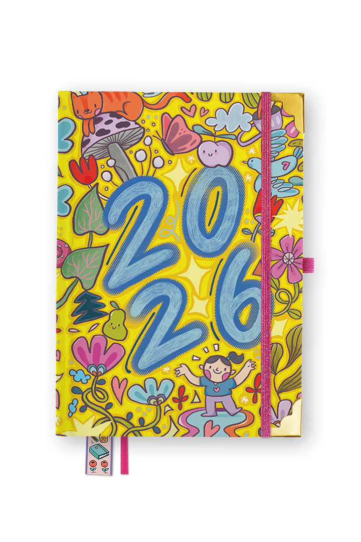 The Ultimate 2026 Hardbound Planner + Pocket Planner + Sticker Book