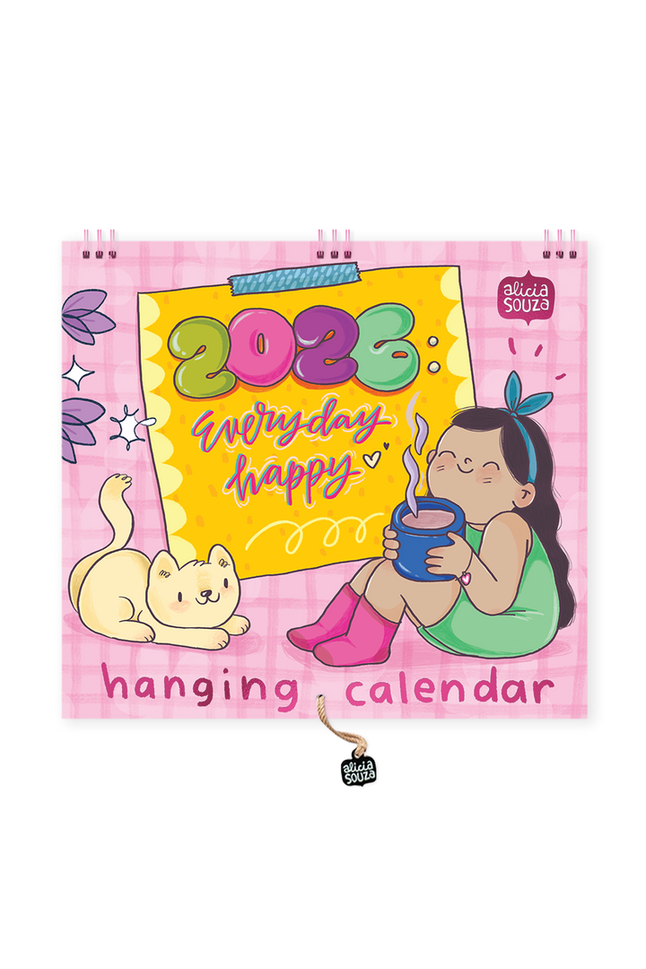 2026 Everyday Happiness Wall Calendar