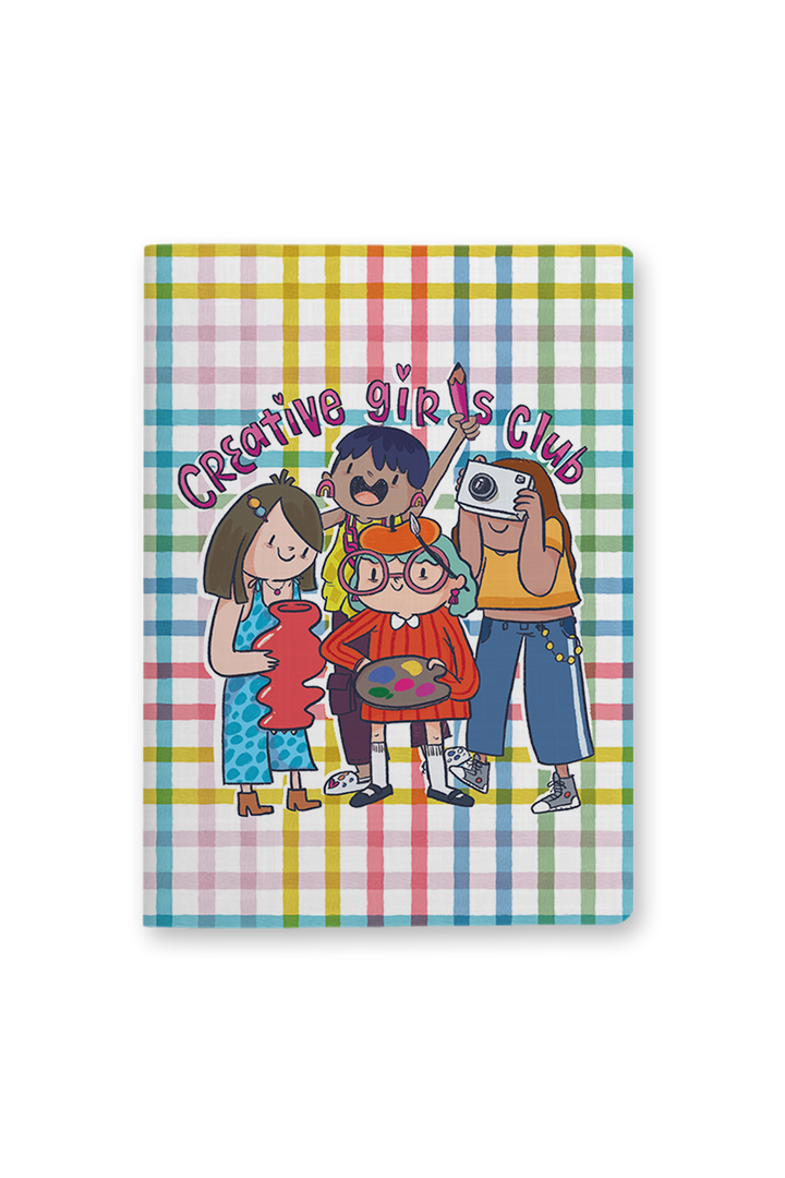 Creative Girls Club Saddle Stitch Notebook