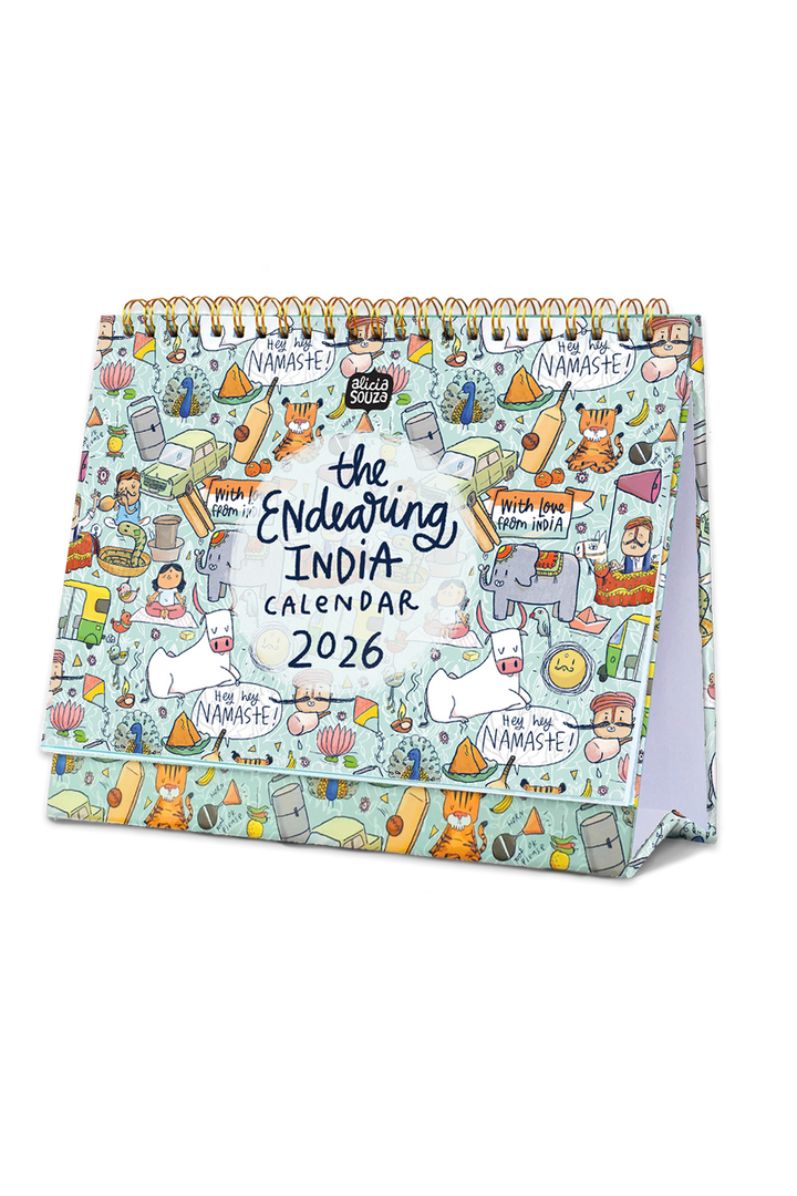 2026 Endearing Desk Calendar
