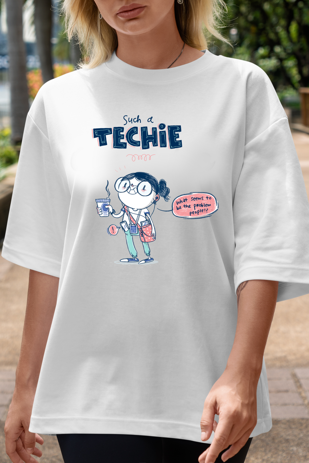 Techie Oversized T-shirt