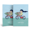 Happy Notes Saddle Stitch Notebook - Combo of 2