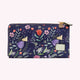 Purple Floral Wallet