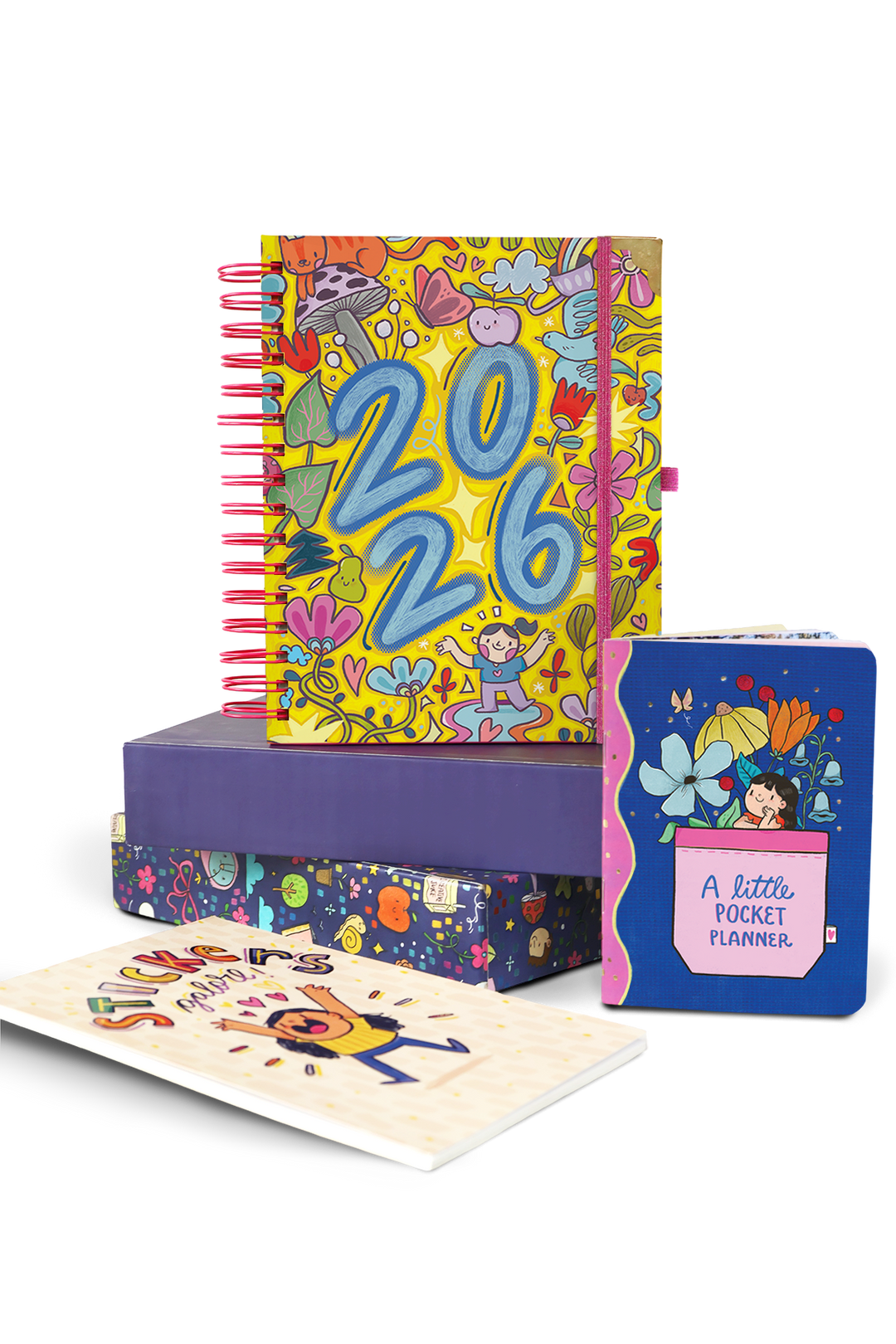 The Ultimate 2026 Wiro Planner + Pocket Planner + Sticker Book