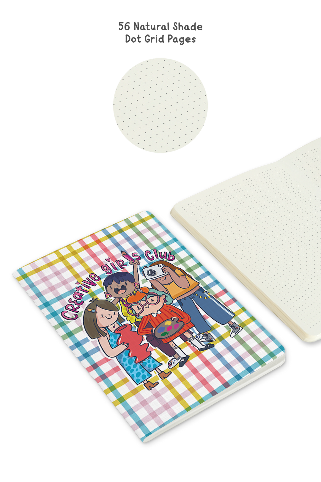 Creative Girls Club Saddle Stitch Notebook