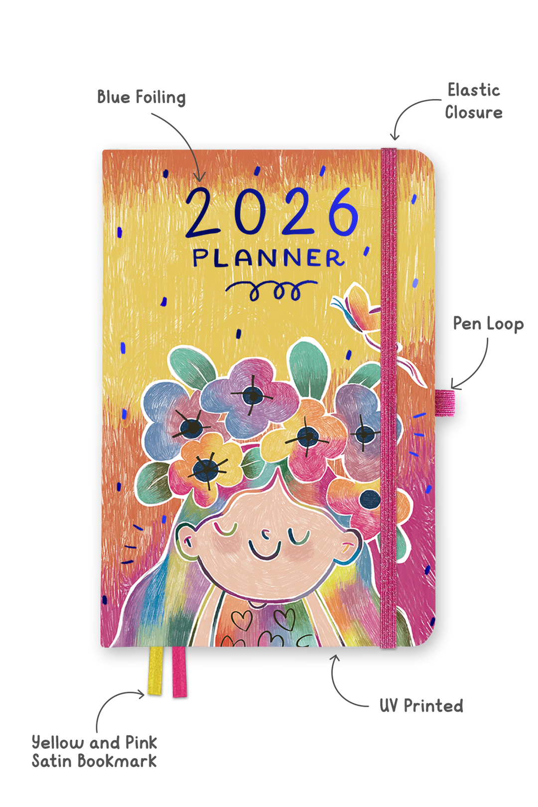 2026 Ultimate Weekly Planner + 3 Sticker Sheets