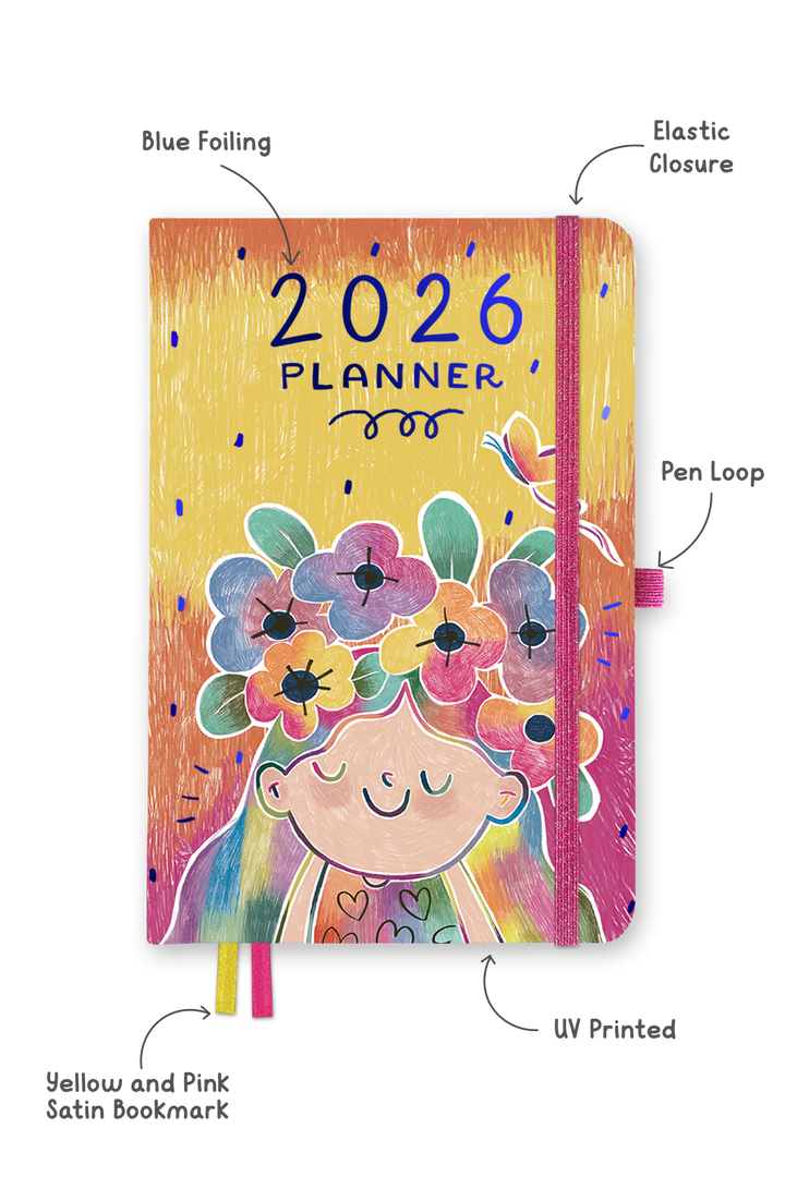 2026 Ultimate Weekly Planner + 3 Sticker Sheets