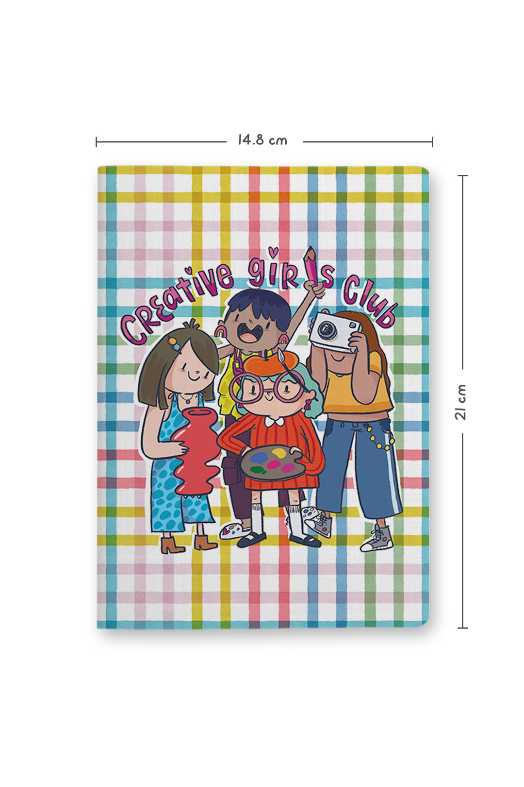 Creative Girls Club Saddle Stitch Notebook