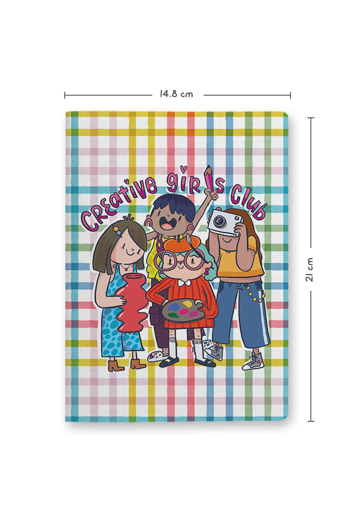 Creative Girls Club Saddle Stitch Notebook