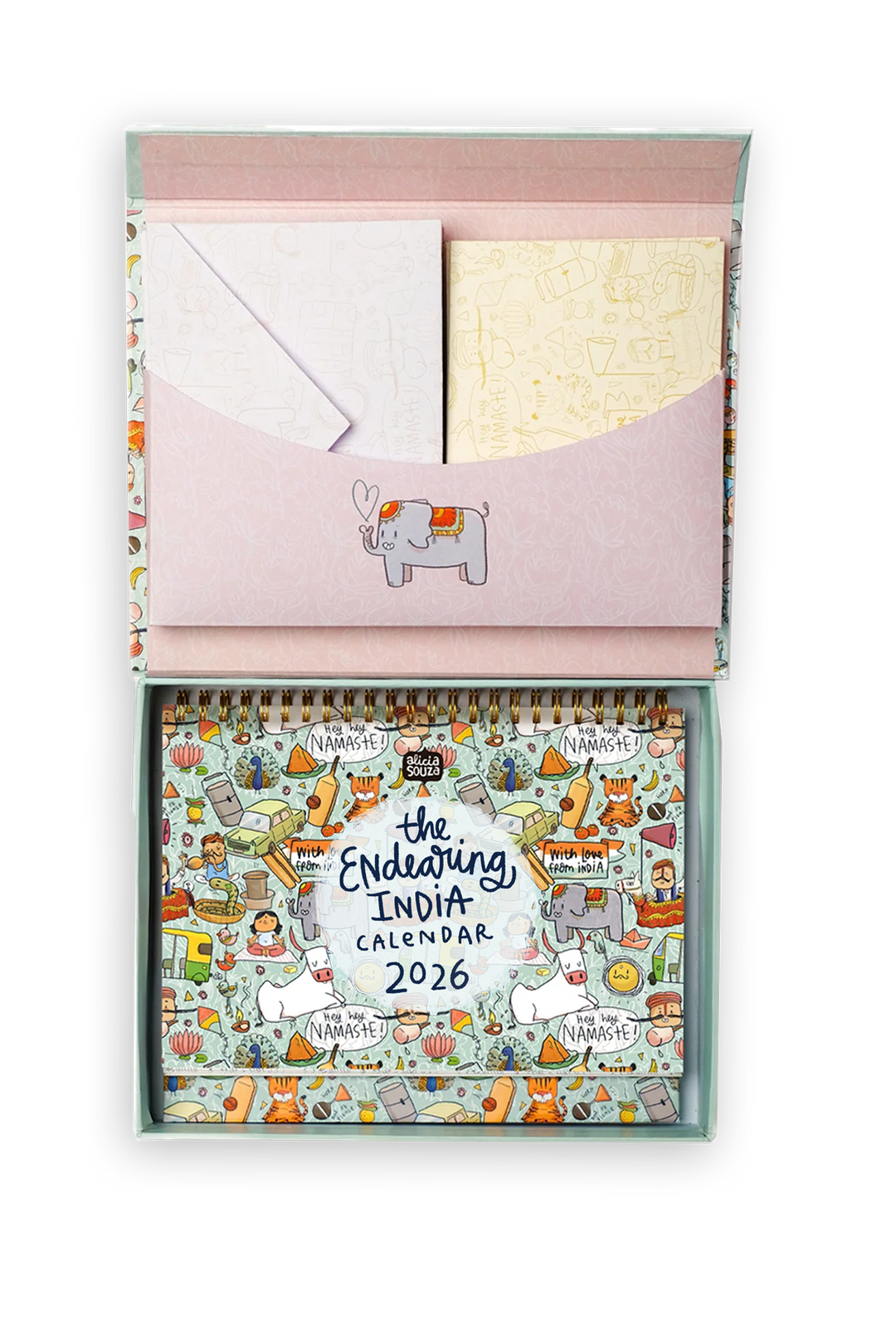 2026 Endearing Desk Calendar