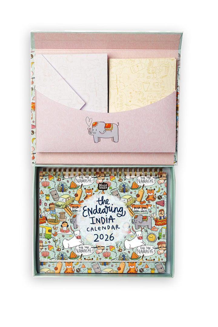 2026 Endearing Desk Calendar