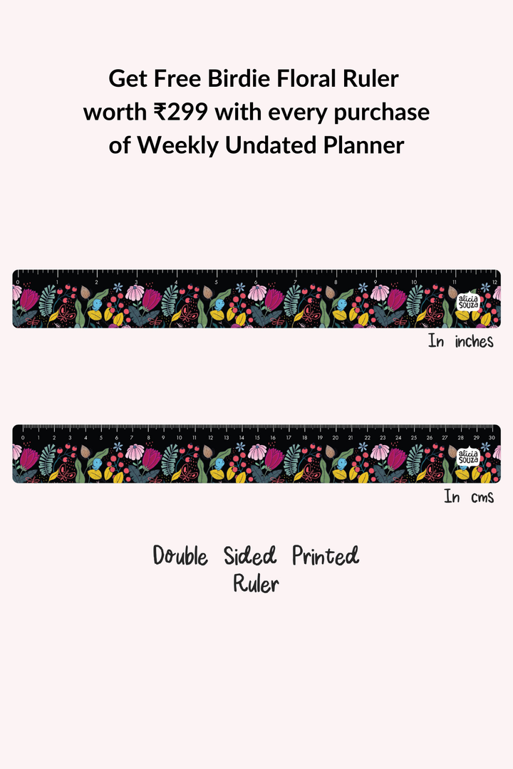 Joy Undated Weekly Planner