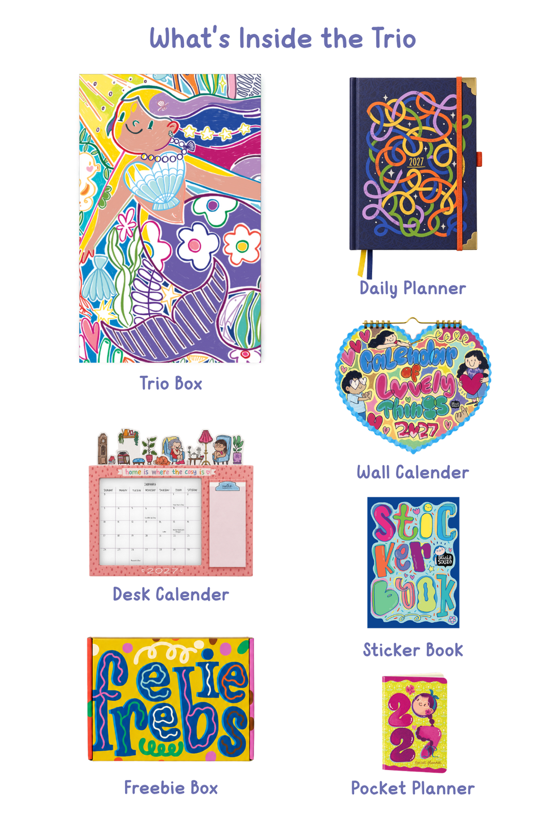 The Ultimate 2027 Trio with Daily Planner + Freebie Box