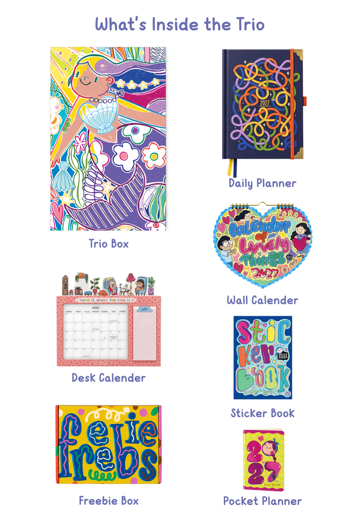 The Ultimate 2027 Trio with Daily Planner + Freebie Box