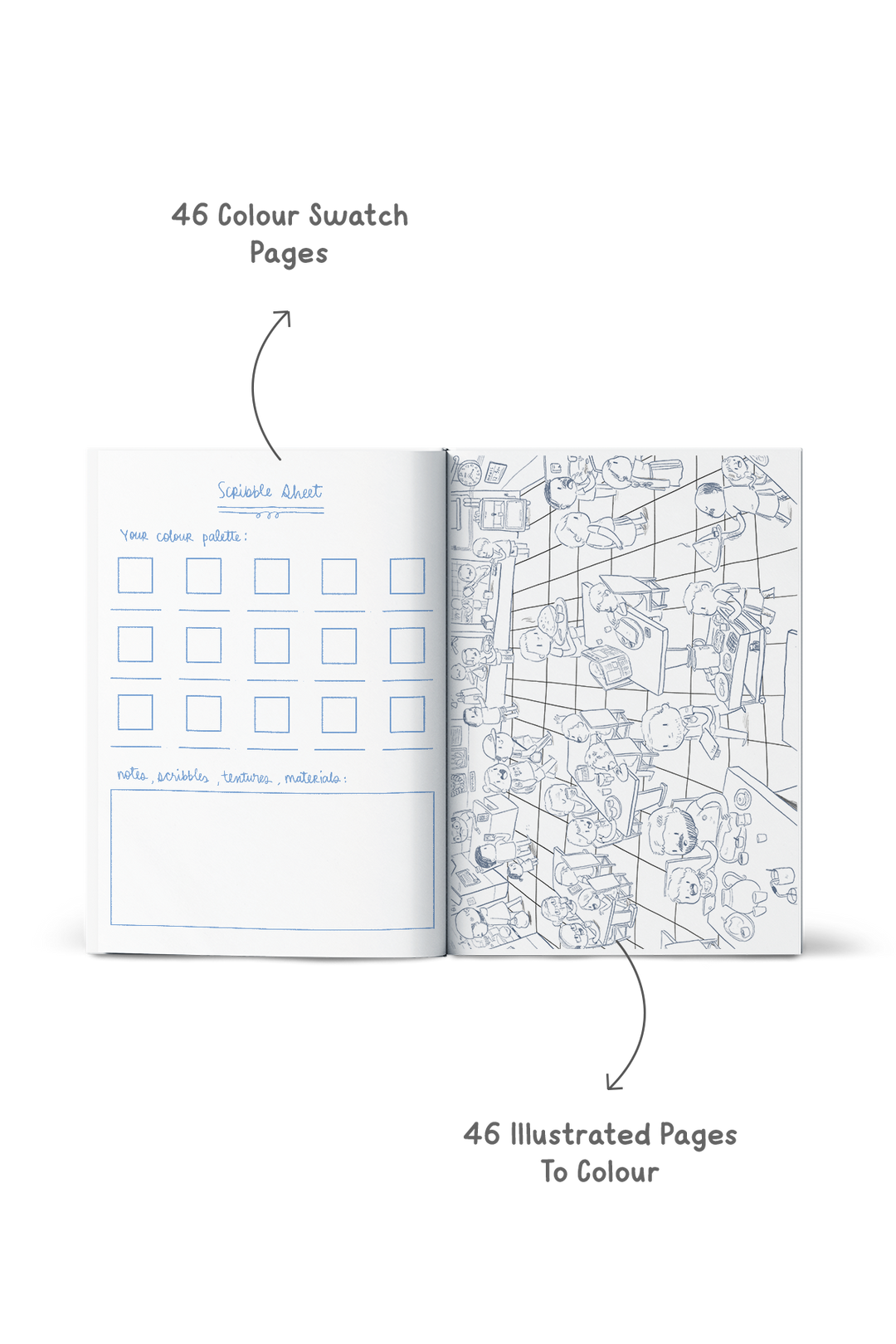 Happy Colouring Book