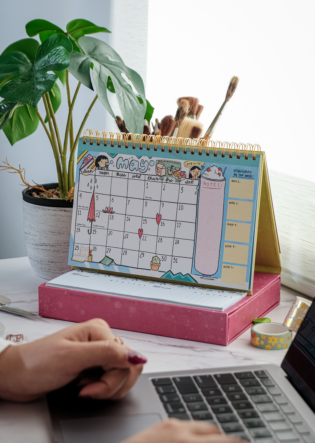 2025 Bits & Bobs Desk Calendar