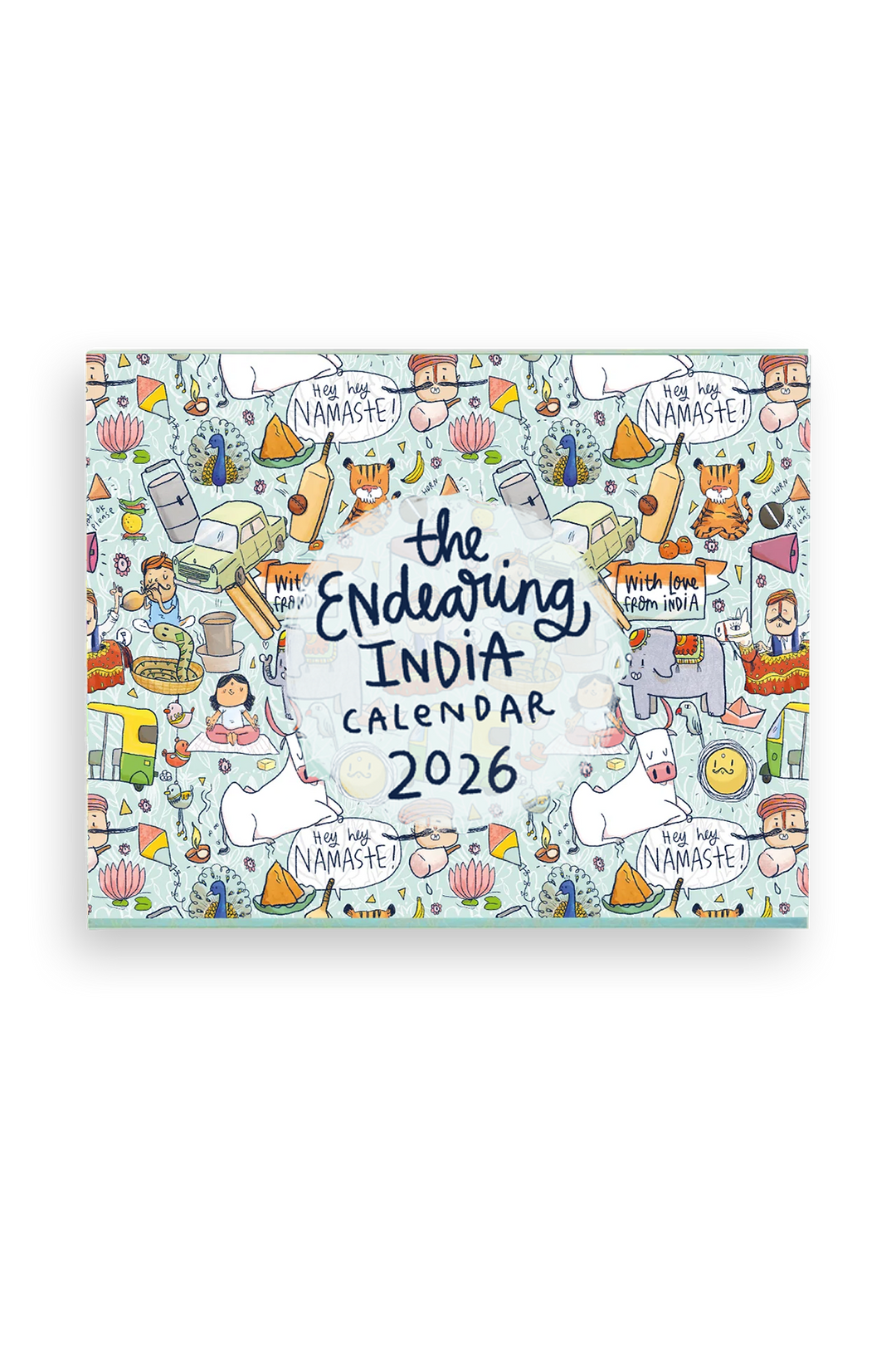 2026 Endearing Desk Calendar