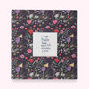 Purple Floral Photo Album