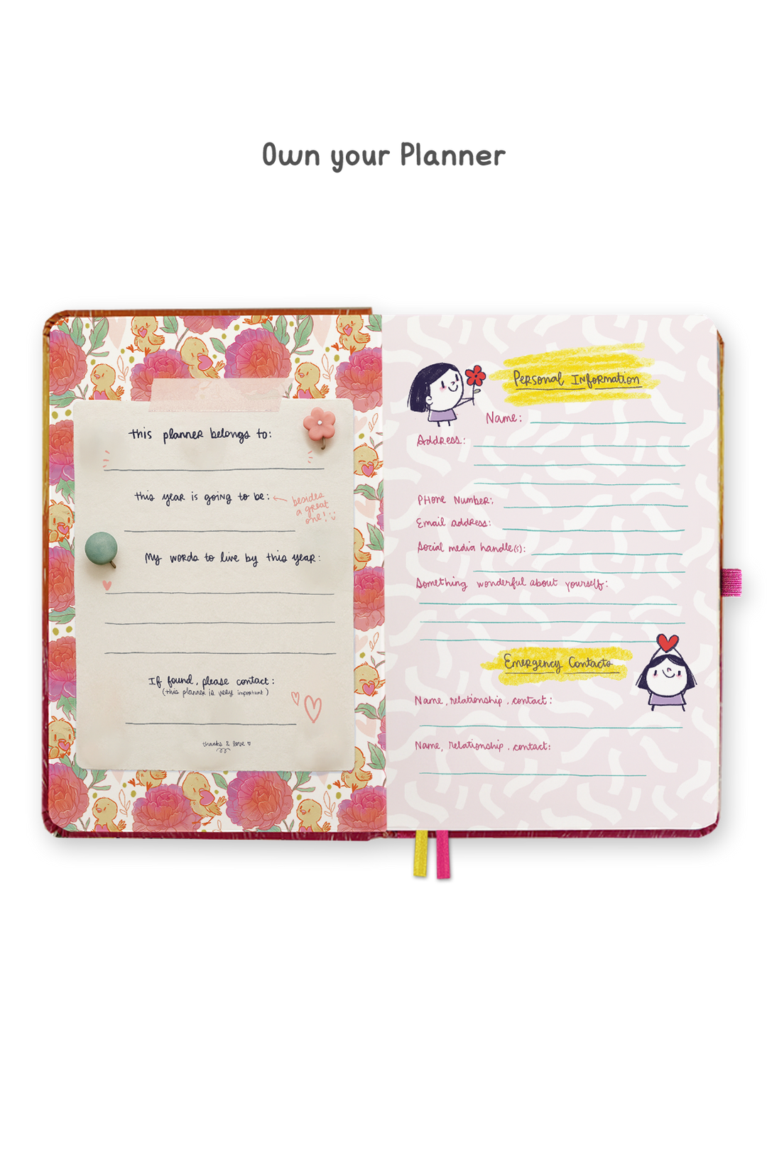 2026 Ultimate Weekly Planner + 3 Sticker Sheets