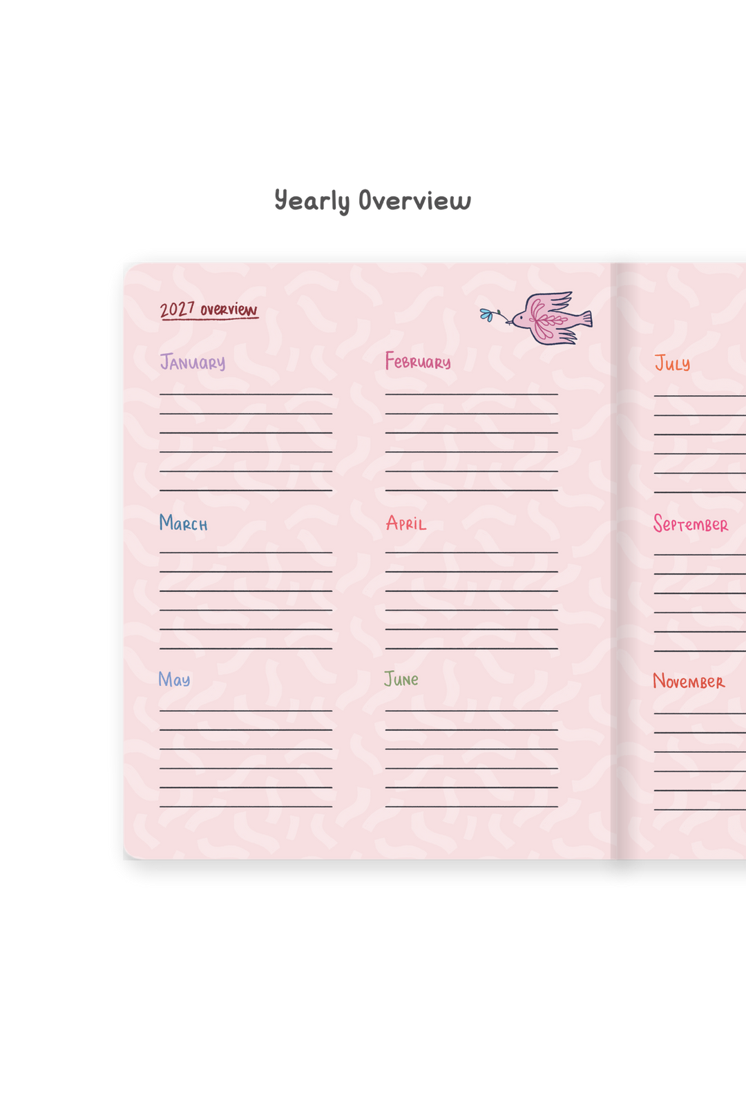 The Ultimate 2027 Monthly Planner