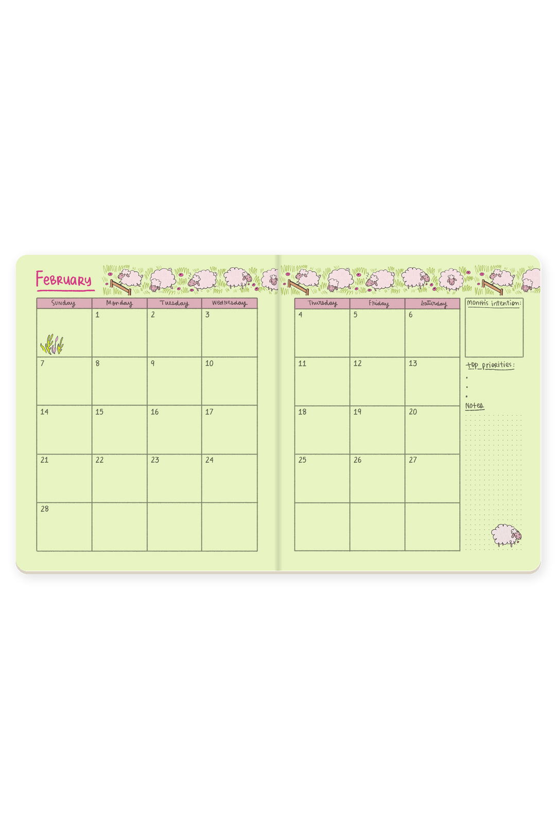 The Ultimate 2027 Monthly Planner