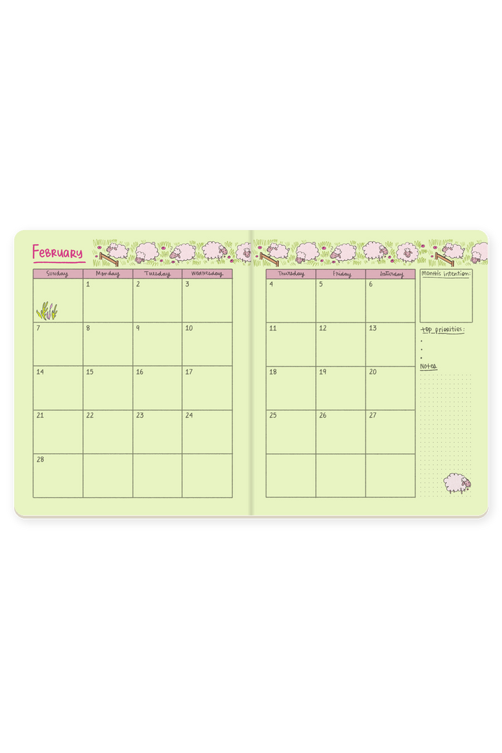 The Ultimate 2027 Monthly Planner