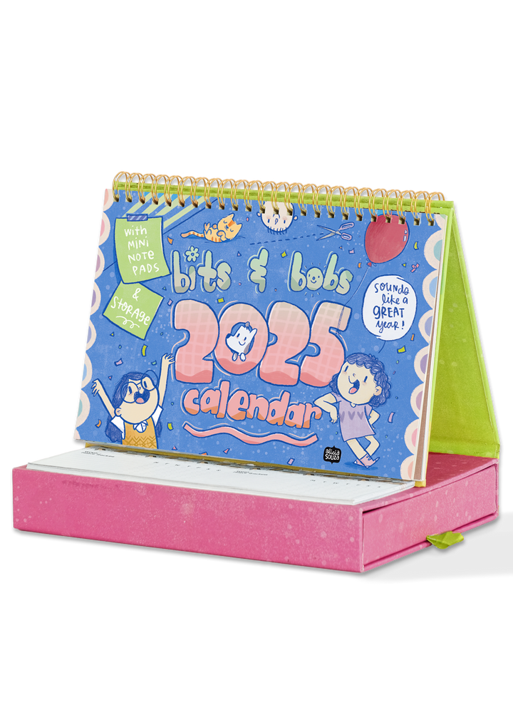 2025 Bits & Bobs Desk Calendar