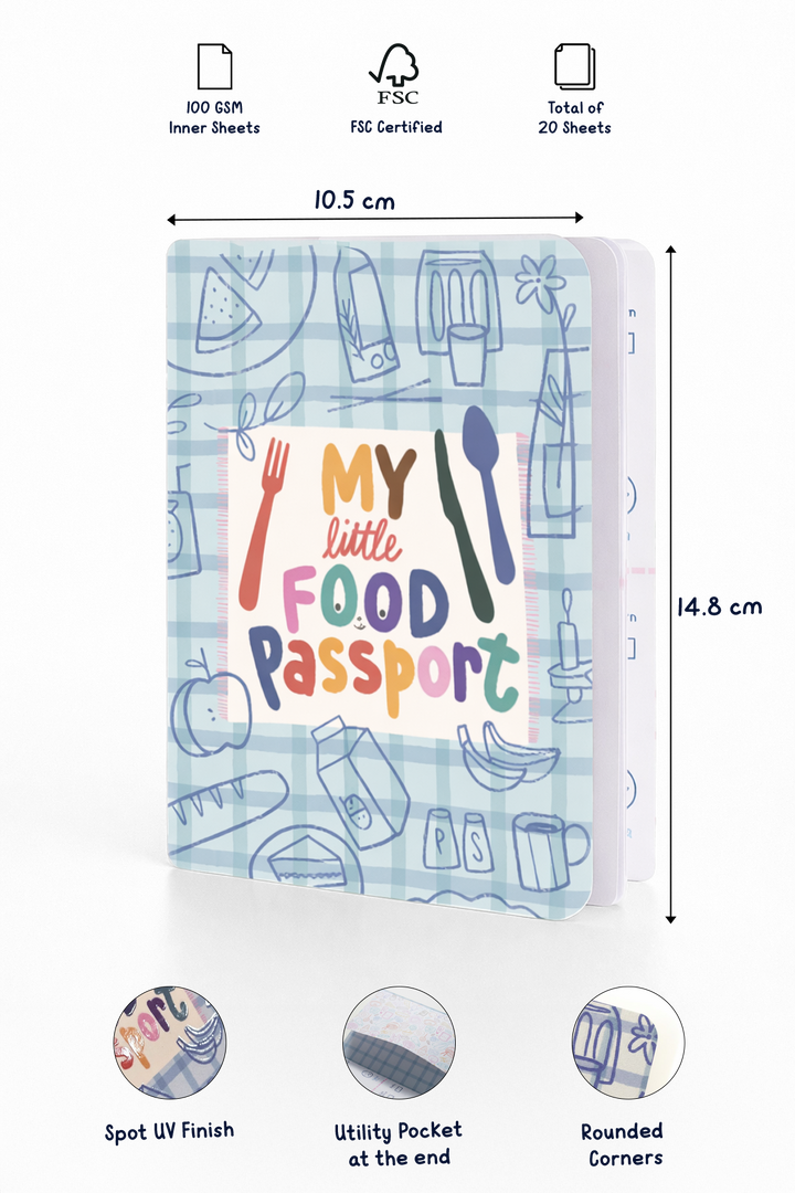 Kids Activity Book - My Little Food Passport