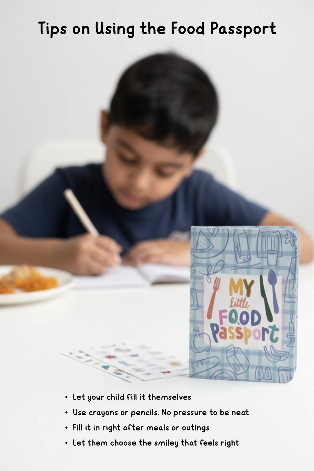 Kids Activity Book - My Little Food Passport