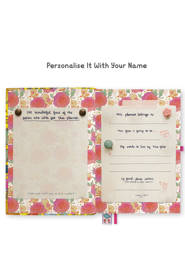 The Ultimate 2026 Hardbound Planner + Pocket Planner + Sticker Book