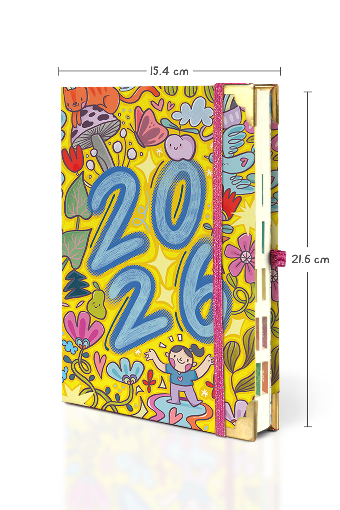 The Ultimate 2026 Hardbound Planner + Pocket Planner + Sticker Book