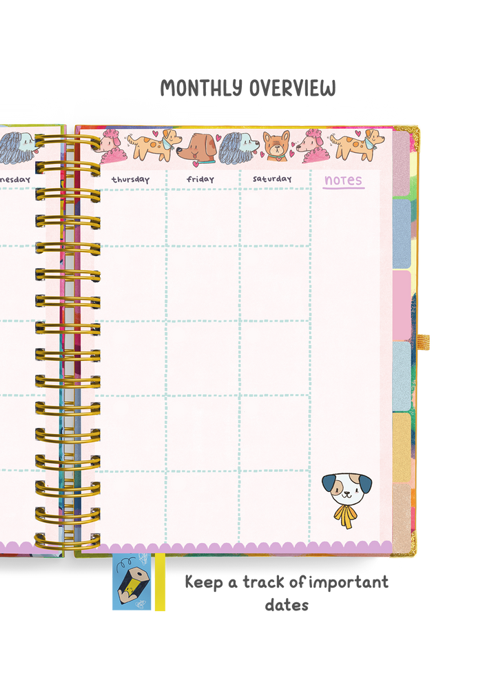 The Ultimate Joy Undated Wiro Planner + Pocket Planner + Sticker Book