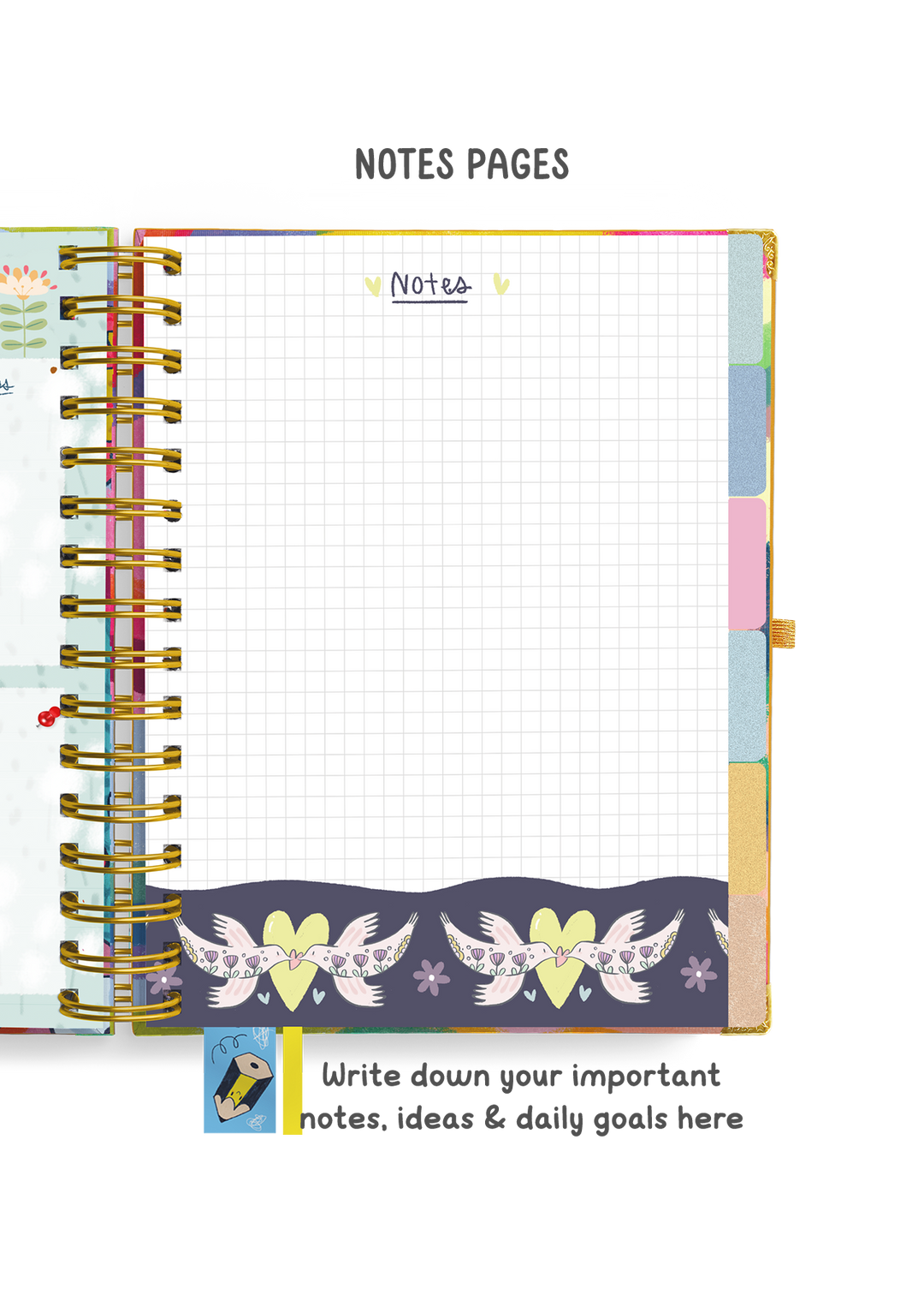 The Ultimate Joy Undated Wiro Planner + Pocket Planner + Sticker Book