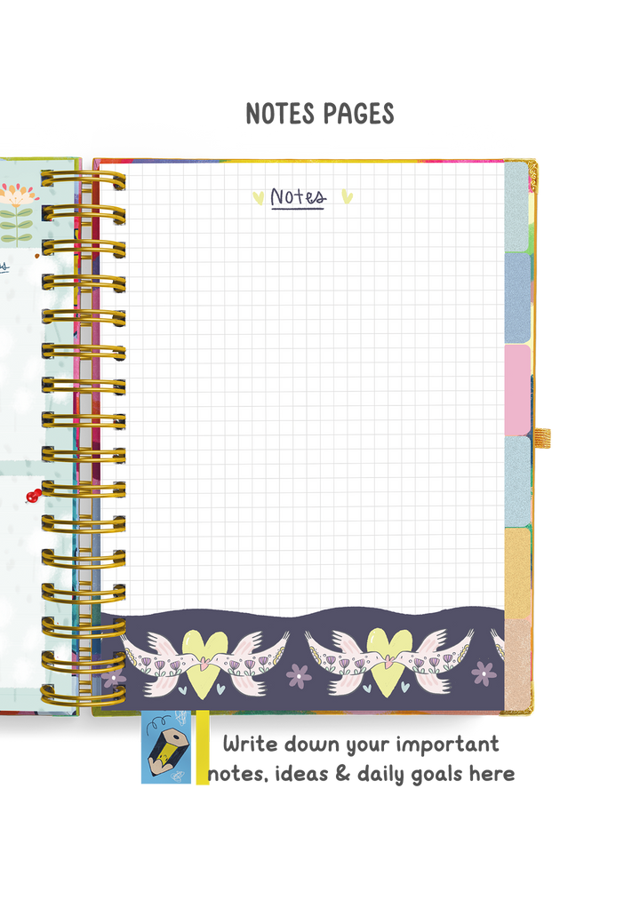 The Ultimate Joy Undated Wiro Planner + Pocket Planner + Sticker Book